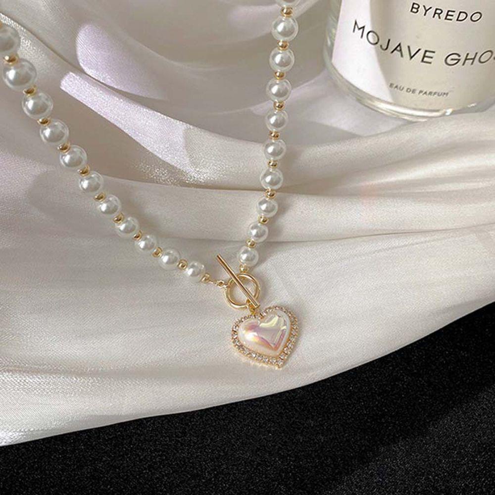 Mxgoods Vòng cổ Mặt Trái Tim Ngọt Ngào Dễ Phối Đồ Cho NữDây Chuyền Sợi Xích Thời Trang Cá Tính Cho Nữ