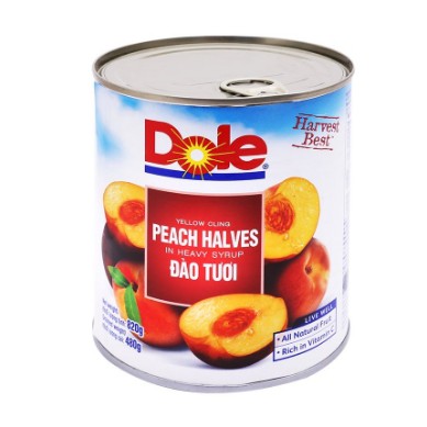  Đào Ngâm Dole Nam Phi 820g