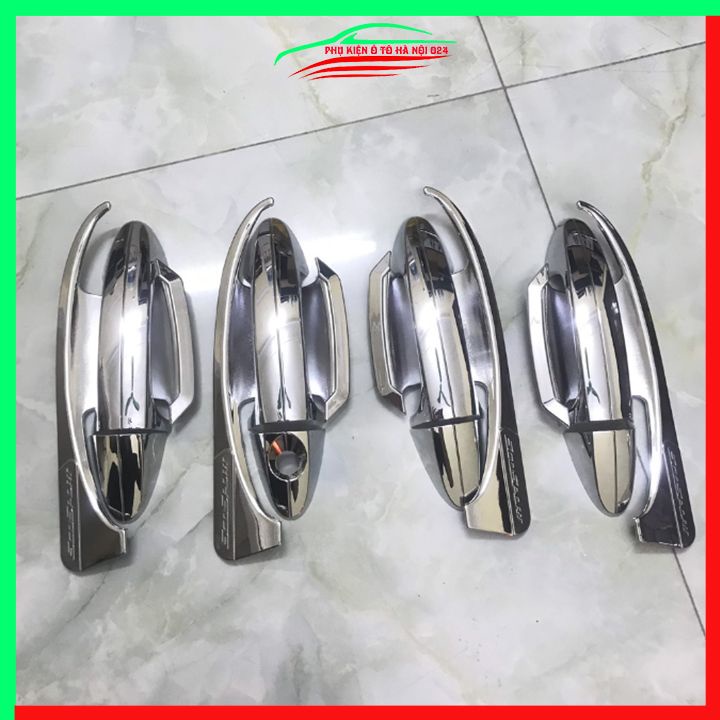 Ốp tay hõm cửa mạ crom Ecosport 2019-2023 chống trầy va đập mở cửa xe