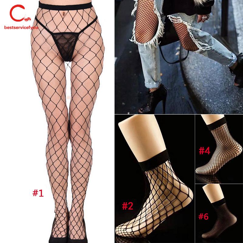 Set 2 tất lưới / 1 quần tất lưới cá tính quyến rũ cho nữ