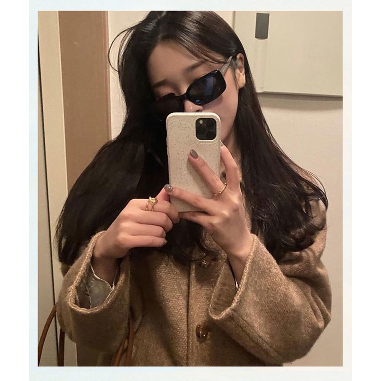 Kính mát PURE CUBE chống tia UV phong cách Âu Mỹ hip hop cá tính thời trang cao cấp dành cho nữ