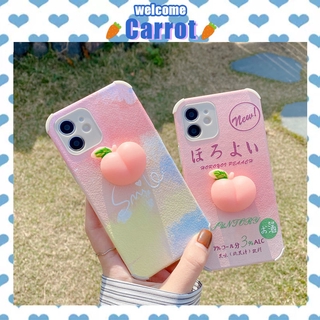 Ốp Điện Thoại In Hình Trái Đào Dễ Thương Dành Cho Xiaomi / Redmi