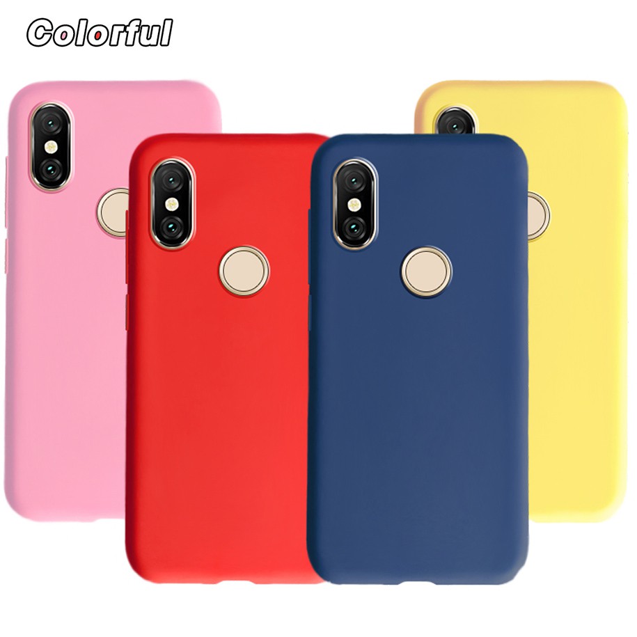 Ốp Điện Thoại Silicon Mềm Bề Mặt Nhám Màu Kẹo Siêu Mỏng Dành Cho Xiaomi Redmi S2  Redmis2 Redmiy2