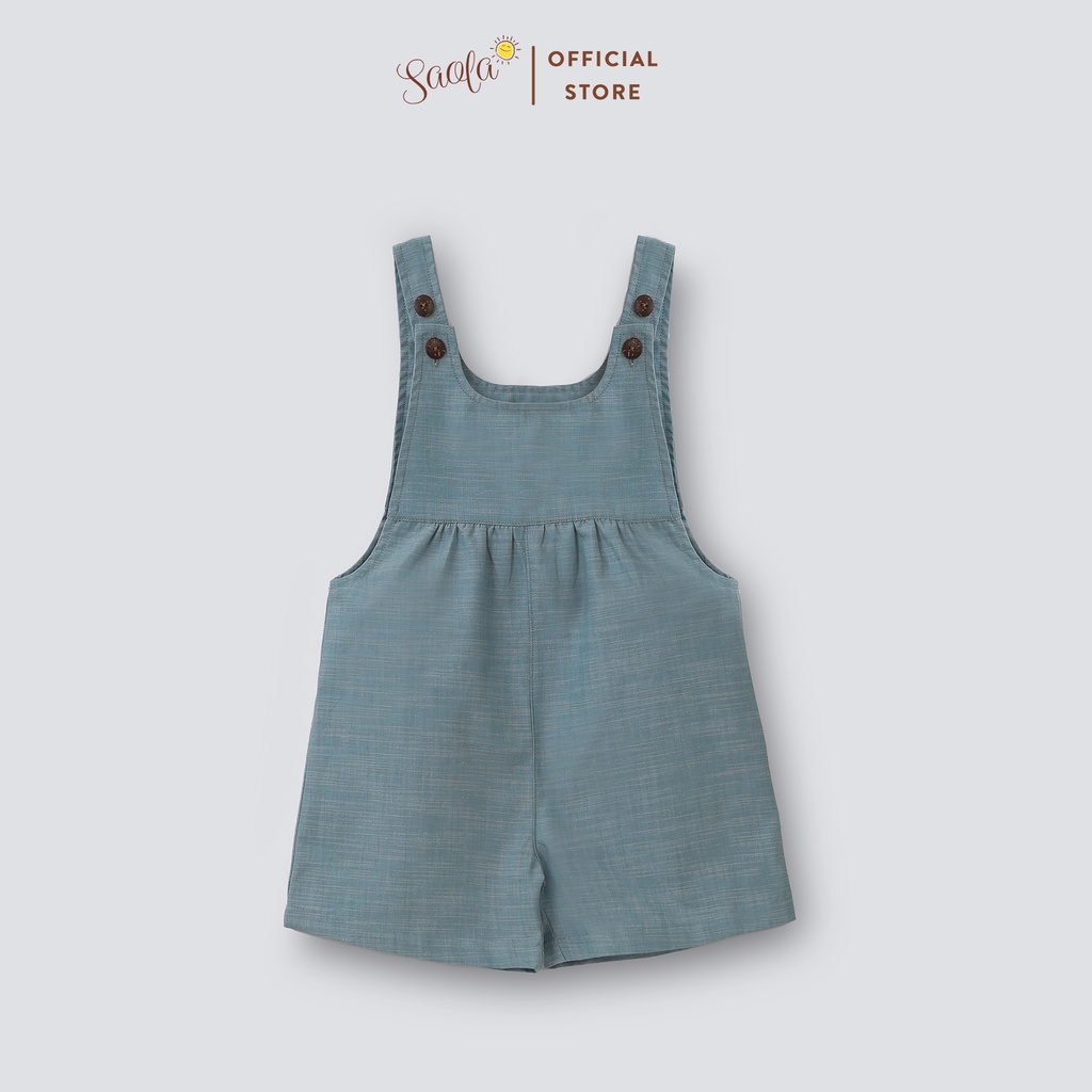Bộ Áo Liền Quần Jumpsuit Đáng Yêu Cho Bé Trai/Bé Gái - SAOLA KIDS CLOTHING