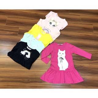 Váy cotton bé gái 2-10y