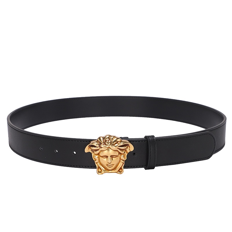 Hàng Sẵn Sàng! Versace! Thắt Lưng Da Bò Chất Lượng Cao Thời Trang Cho Nam Nữ