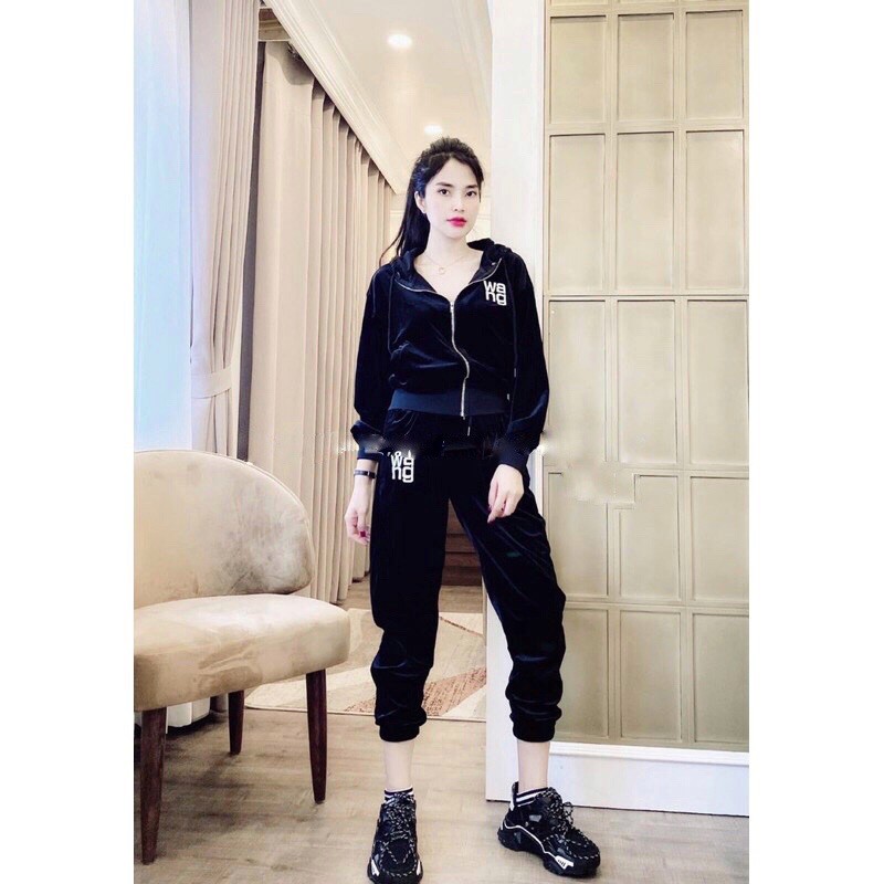 SÉT BỘ NHUNG THÊU CHỮ