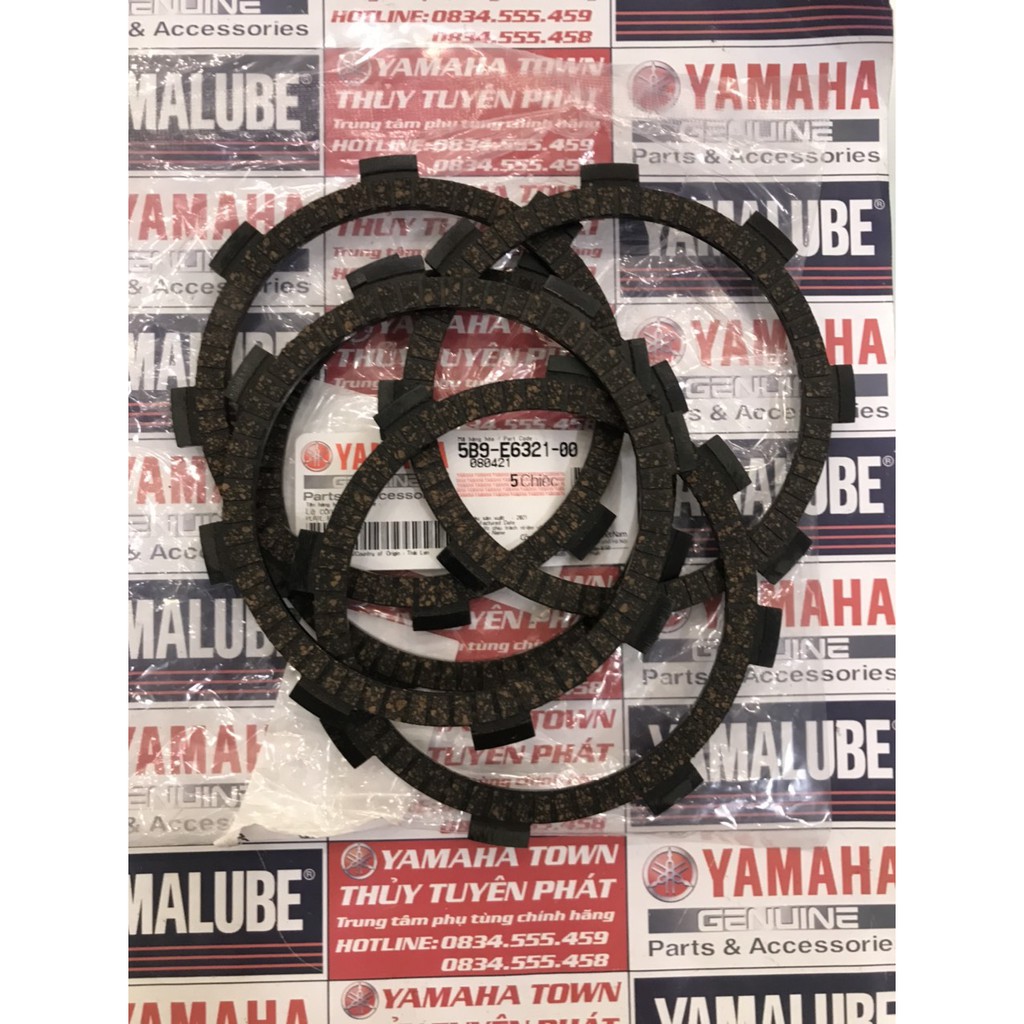 Combo 5 bố nồi - lá côn sirius chính hãng yamaha