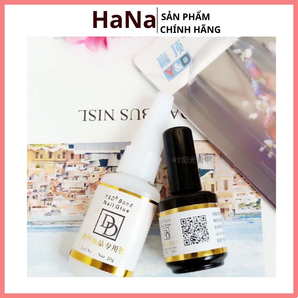 Keo dán móng, keo Y&D bê tông cao cấp gắn phụ kiện nail siêu chắc
