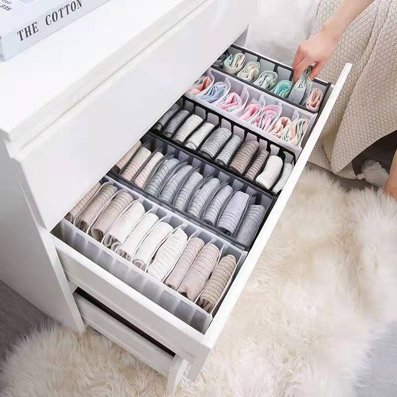 Túi lưới chia ngăn đựng đồ lót/ tất tiện dụng