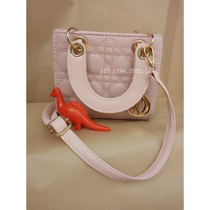 Túi Đeo Chéo Nữ ♥️ FREESHIP ♥️ Túi Nữ Lady Vuông Trần Trám HQ130