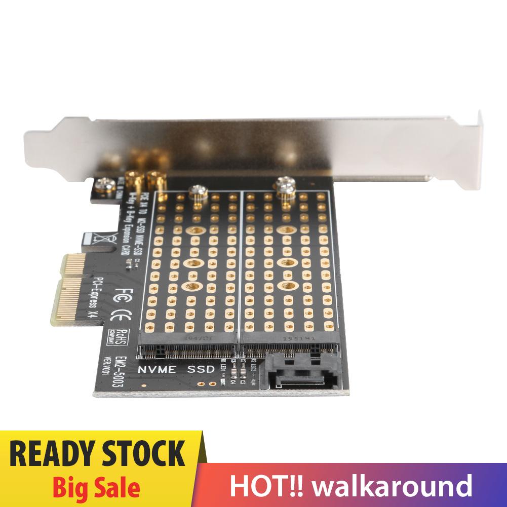 Thẻ Mở Rộng M.2 NVME Sang PCIE SSD Sang PCI-E 3.0 X4 SATA Chất Lượng Cao