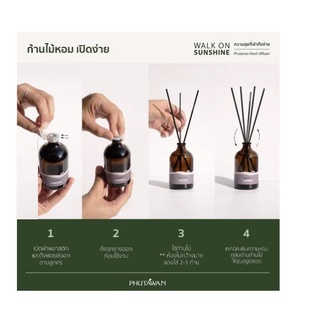 [chính hãng]Tinh dầu thơm Phutawan Aroma Reed Diffuser 50ml (THÁI LAN)