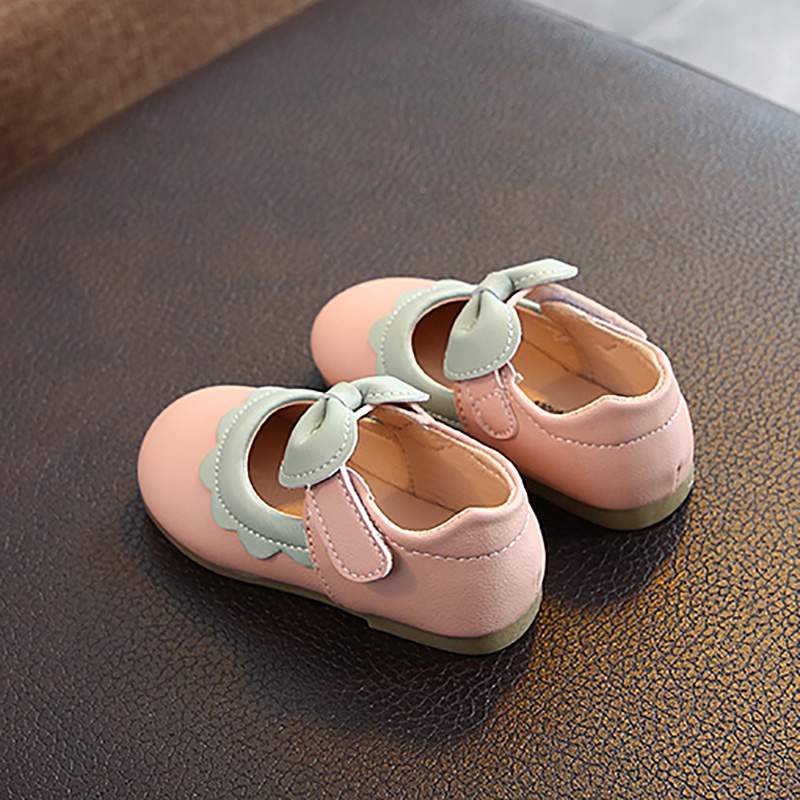 Giày sandal phối nơ thiết kế xinh xắn thời trang cho bé gái