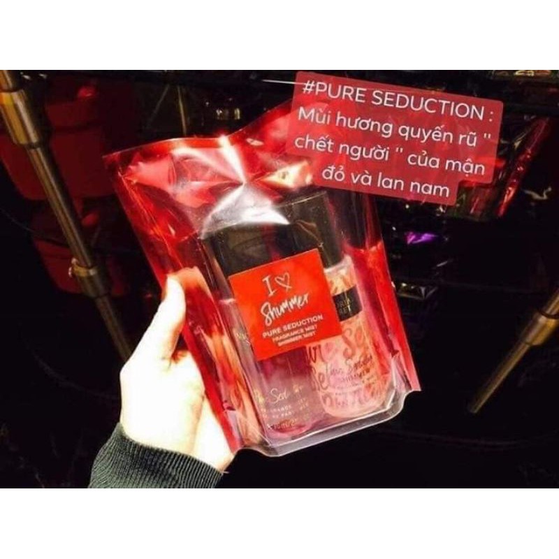 (Nước hoa) Set Body Victoria's Secret 75ml 4 mùi siêu thơm