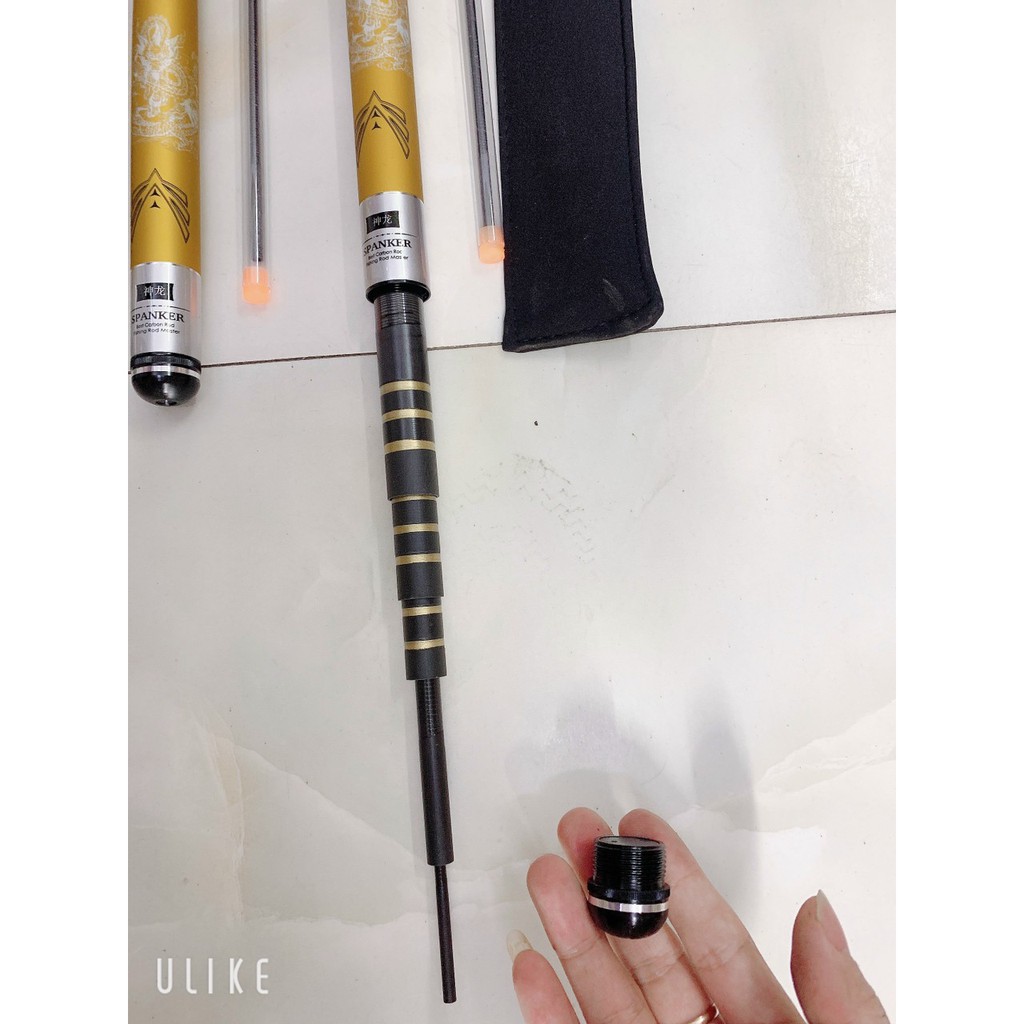 Cần câu tay cacbon POPPONGI 💪 SiÊU KHỎE 💪 4H chuyên câu đơn đài rô phi trê .....