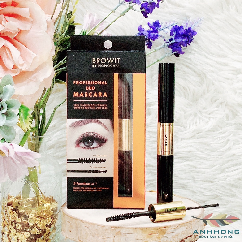 Mascara 2 Đầu Browit By Nongchat Professional Duo