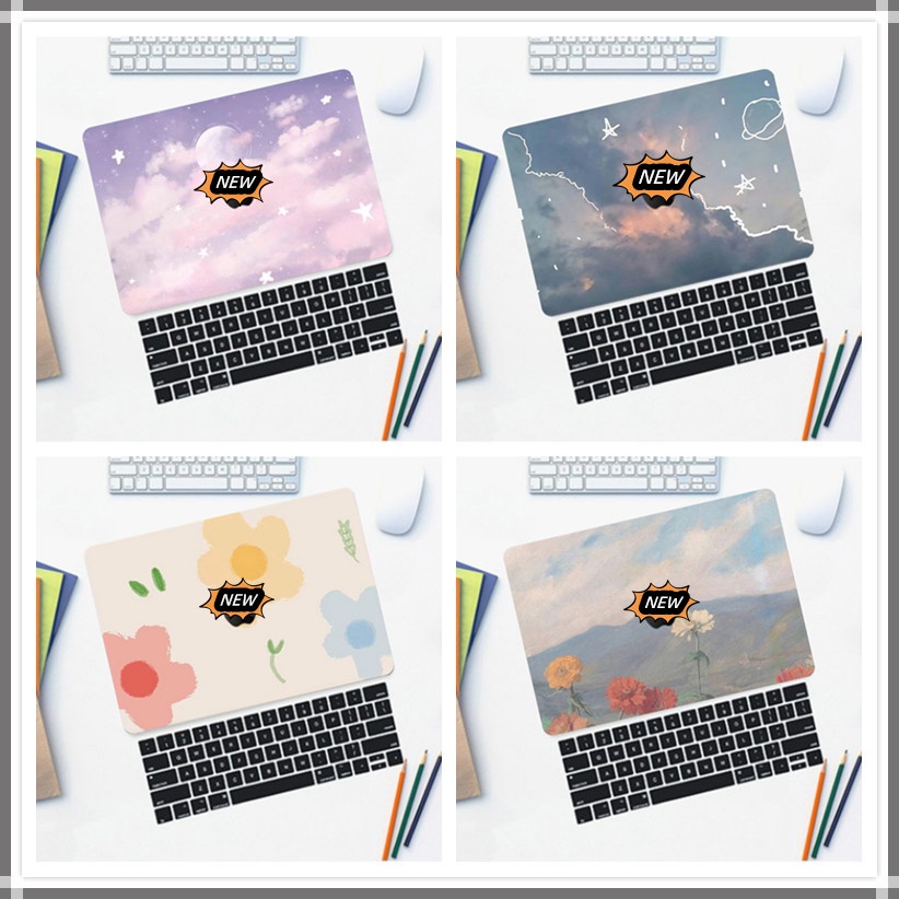 Ốp máy tính cho M2 Air13 A2681 2021 Pro 14: A2442 2020 Air13 Touch Bar ID Pro 13 15 Inch 2019 A2159 A1989 A1706 A2179 M1 Pro 2020 A2251