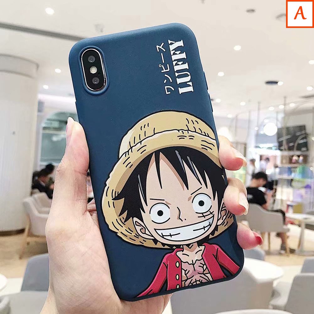 Ốp điện thoại hình one piece độc đáo cho iphone x xr xs max iphone 11 pro max 6 6s iphone7plus/8plus | BigBuy360 - bigbuy360.vn
