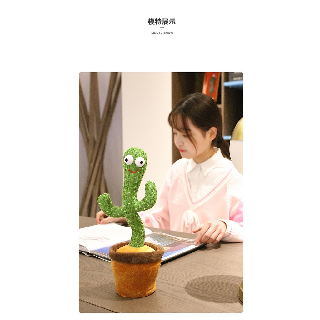 Cây Xương Rồng Khiêu Vũ Nhảy Múa Phát Ra Âm Thanh Vui Nhộn - Xương rồng thu âm nhại tiếng