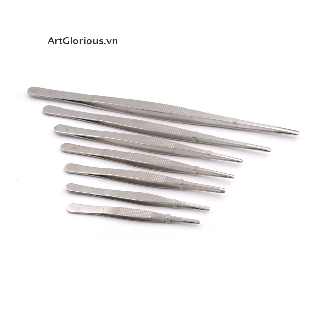 Nhíp Dài Thẳng Bằng Thép Không Gỉ Dùng Gắp Cây / BBQ / Bể Cá