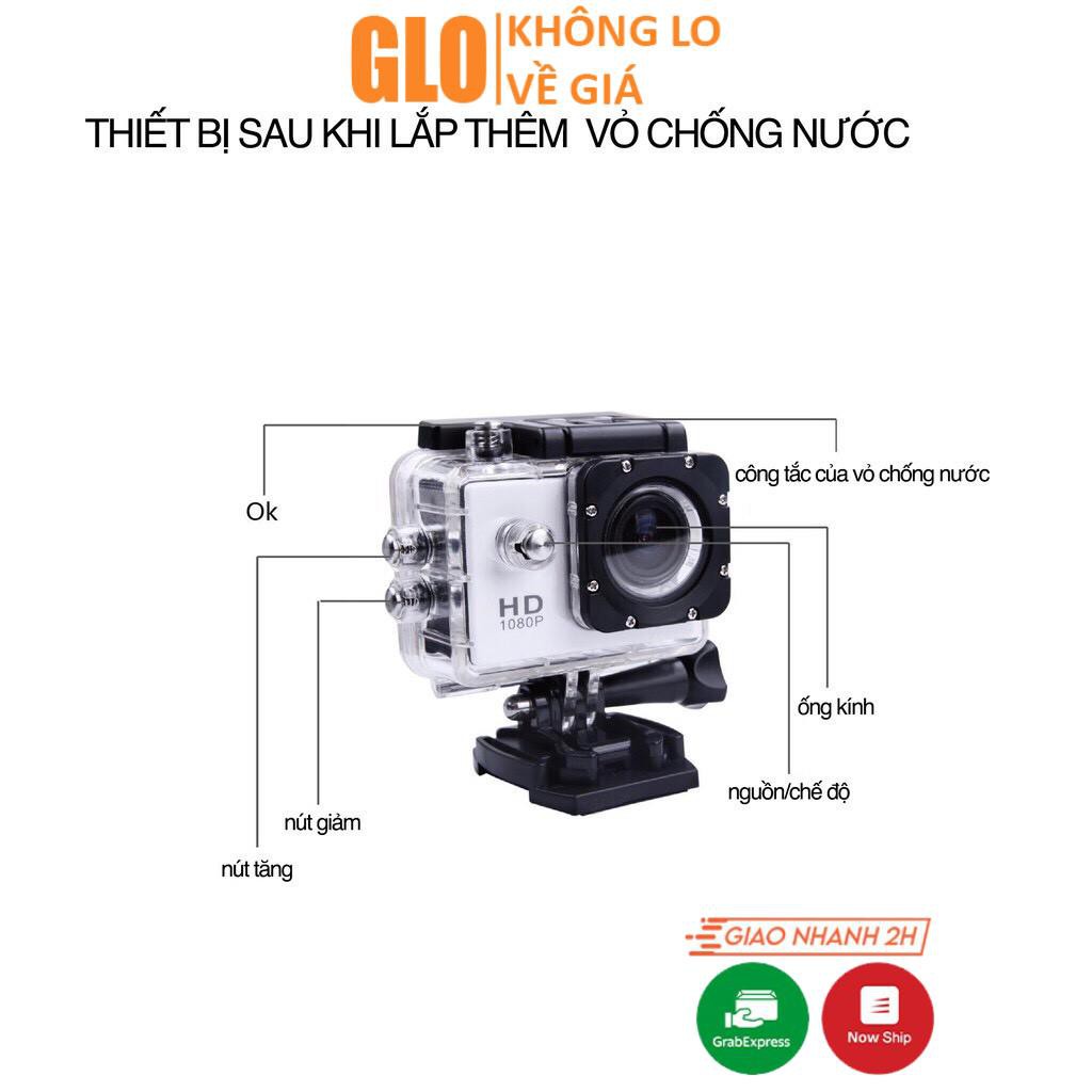 Camera Hành Trình Xe Máy Giá Rẻ Ngoài Trời Chống Nước Quay Phim Độ Nét Cao A9 SJ4000