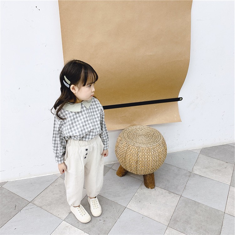 Quần Dài Cotton Cho Bé Gái