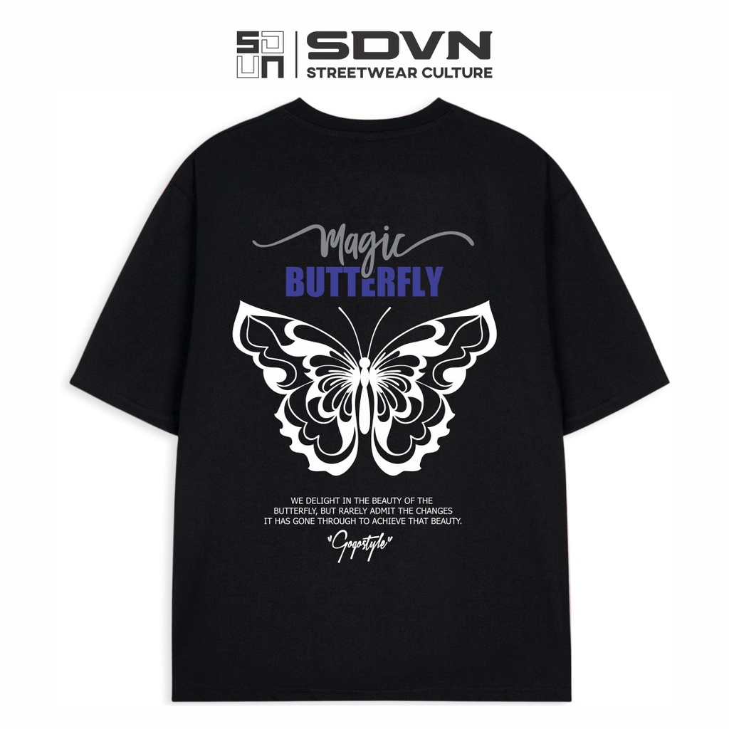 Áo Thun Unisex SDVN Magic Butterfly (Phản Quang)