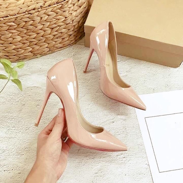 Giày cao gót mũi nhọn 9-10cm VNXK cực êm chân