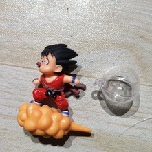 Mô hình trang trí bể cá Songoku, đồ chơi thủy sinh hồ cá mini Songuku đẹp kèm phao và hít thành bể
