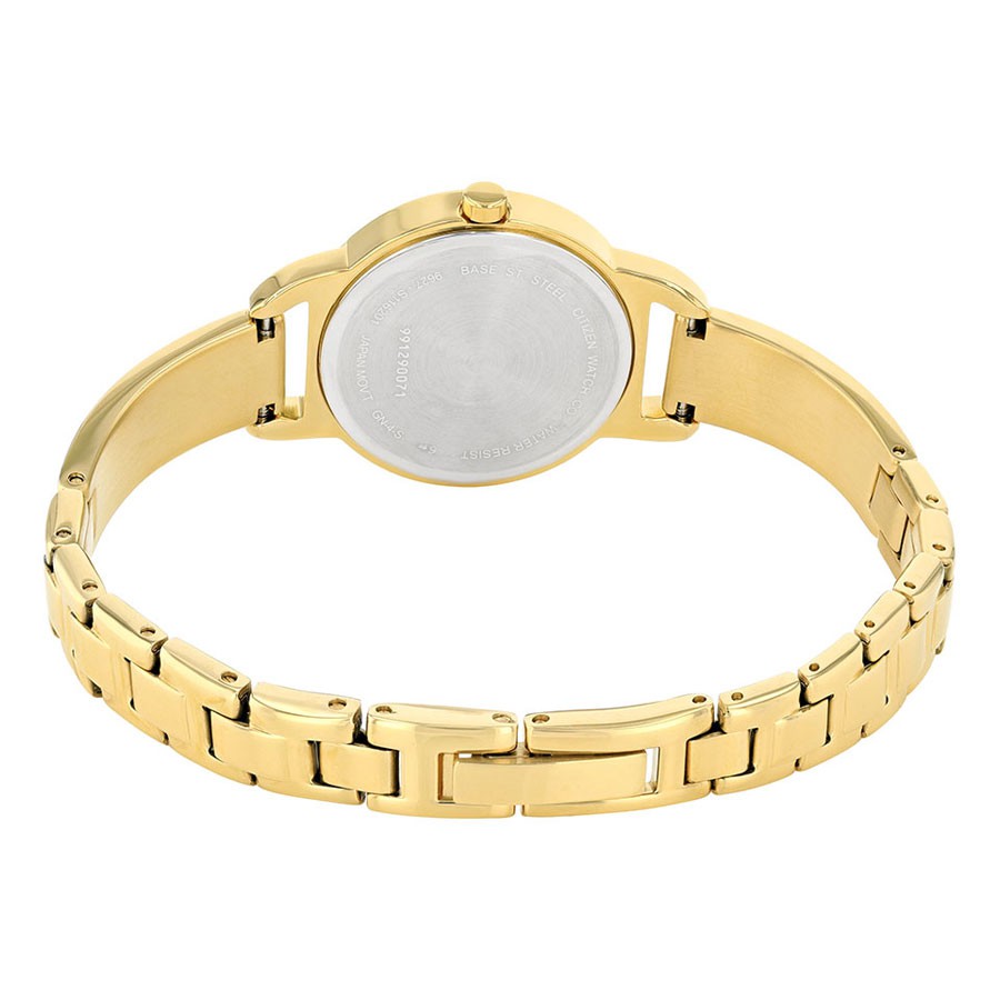 Đồng Hồ Nữ Citizen Đính Đá Swarovski Dây Thép Không Gỉ EZ6372-51E - Mặt Đen