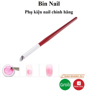 cọ làm ombre ( đầu tròn cán gỗ )