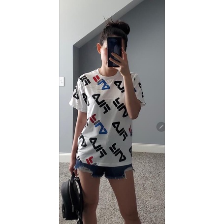 Áo Fila Set 2 Áo dòng unisex nam nữ đều mặc đẹp ạ