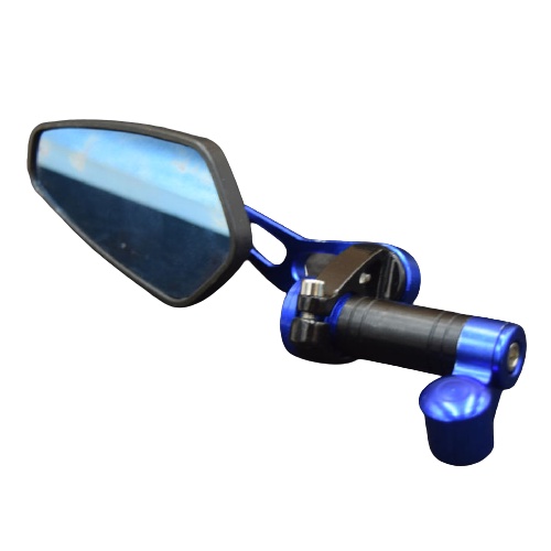 Gương chiếu hậu, kính chiếu hậu xoay được 360 độ mặt kính xanh nano chống chói gắn được mọi loại xe máy (Giá 1 cái)