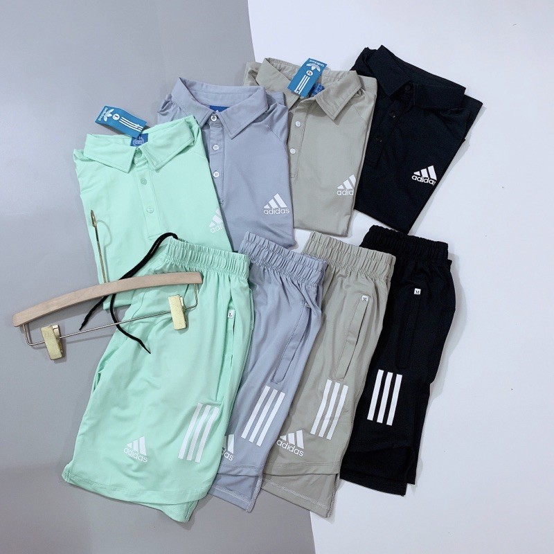 BNA21 BỘ NAM THUN LẠNH DA.S KHUY CỔ ĐỨC | BigBuy360 - bigbuy360.vn