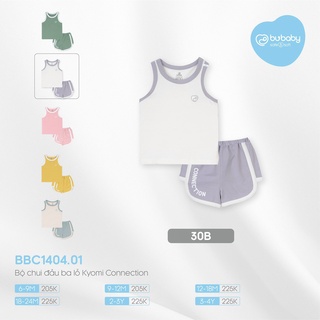 Bộ ba lỗ Bu, Bubaby Buganik Imprint 6m - 4Y