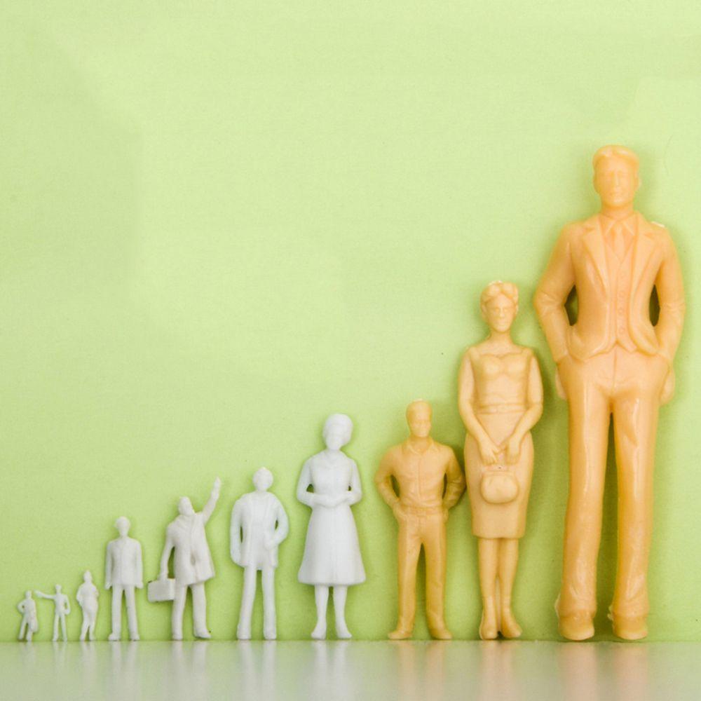 CLEVER Set 20 Mô Hình Người Đang Đo Lường Dùng Để Trang Trí Nhà Búp Bê