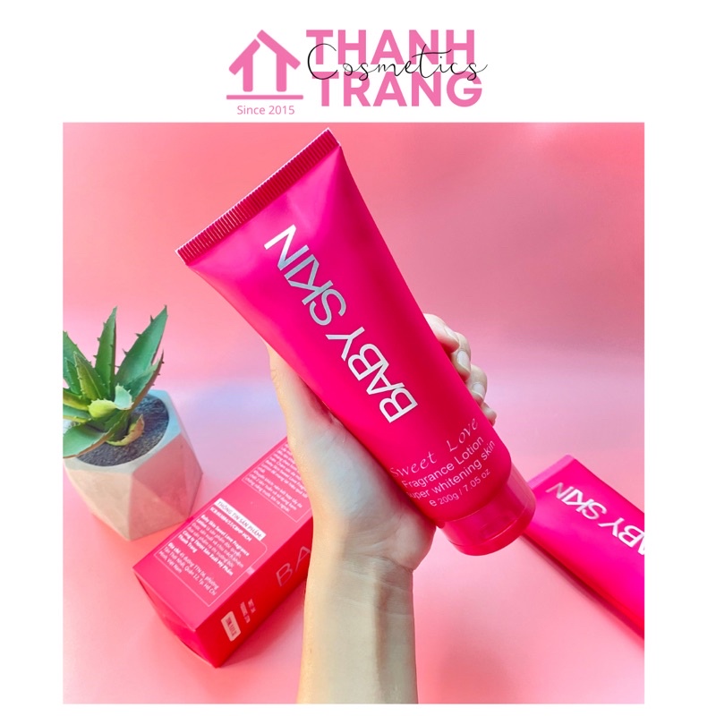 - Kem trắng da body- Baby Skin Sweet Love Fragance Lotion