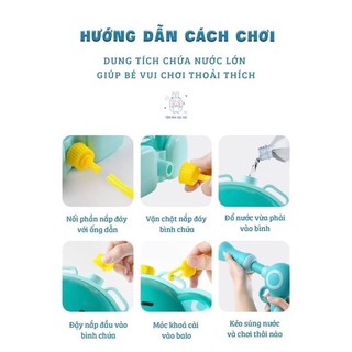 Đồ chơi - Balo súng nước cho bé