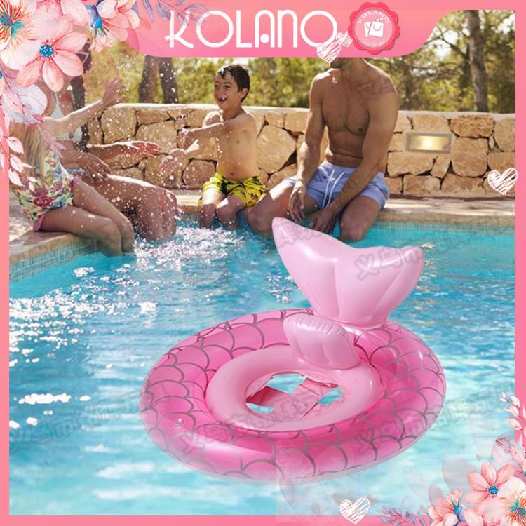 Phao Bơi Cho Bé KOLANO Phao Bơi Trẻ Em Xỏ Chân Chống Lật An Toàn Bơi Lội Đuôi Nàng Tiên Cá SS-001264