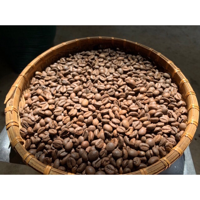 Cafe rang mộc 100% robusta 500g