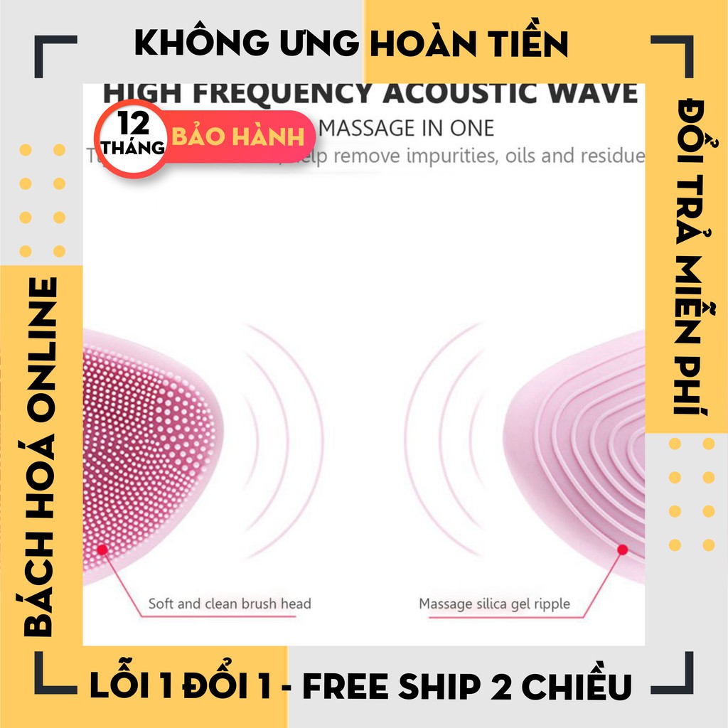 [Hàng Loại 1]  Máy rửa mặt cầm tay mini,máy massage mặt tích điện cao cấp - Bảo hành 12 tháng | BigBuy360 - bigbuy360.vn