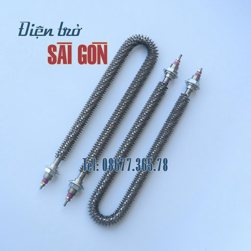 Điện trở sấy khô chữ U có cánh tản nhiệt, thanh nhiệt sấy chữ U