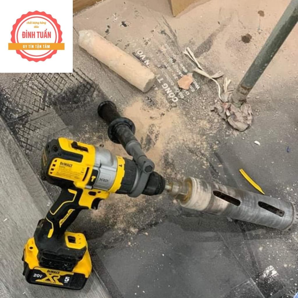 Mũi Khoan Rút Lõi Khô Phi 27,32,40,51 56, 63 dài 250mm  chuyên dùng cho thợ điều hòa, thợ điện nước mũi rút lõi khô