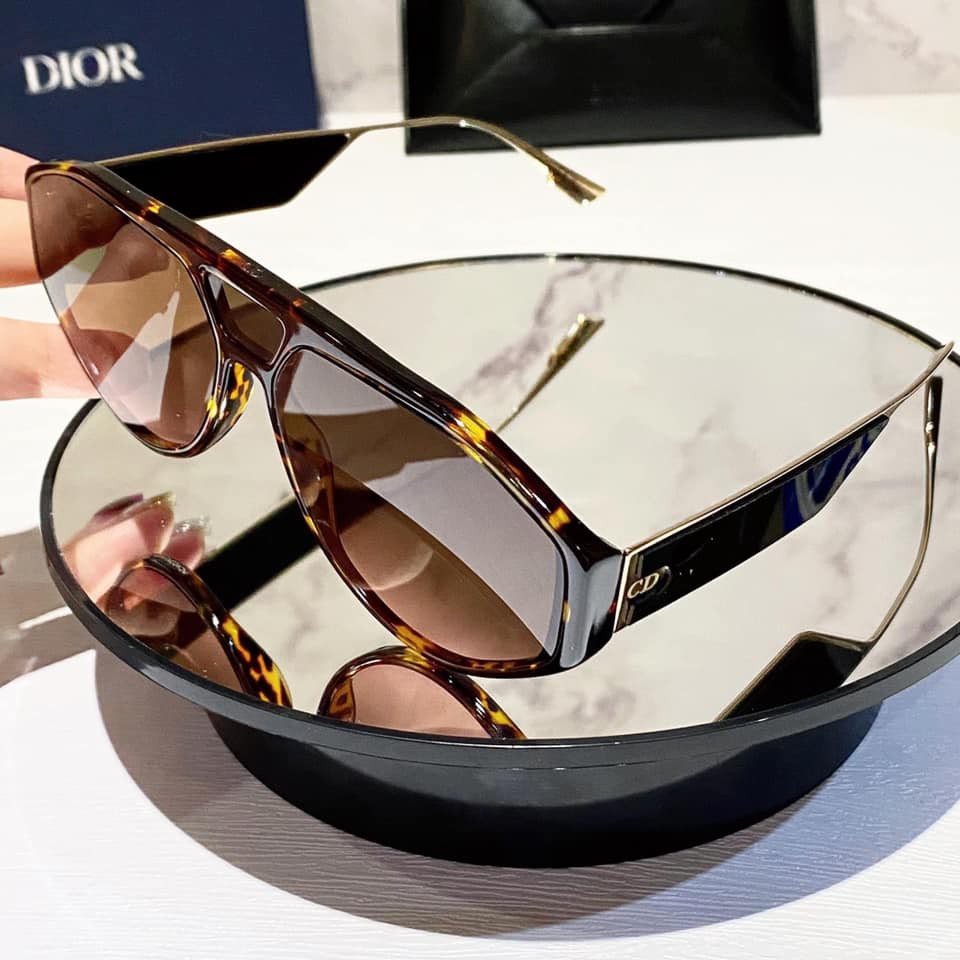 Kính mắt Dior Clan1 0086 PD-042-06 viền nhựa havana ⚜️Hàng Authentic⚜️