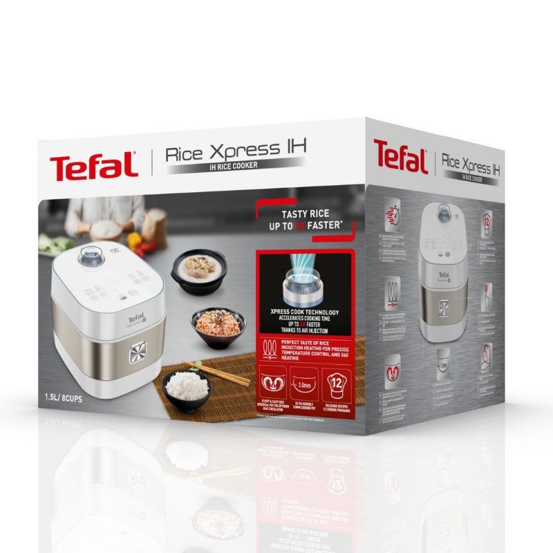 Nồi cơm cao tần 1.5 lít Tefal RK762168 | 1.200W | BigBuy360 - bigbuy360.vn