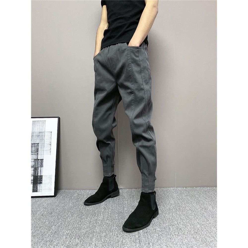 Quần Dài Dáng Ôm Thiết Kế Giản Dị Thời Trang Dành Cho Nam