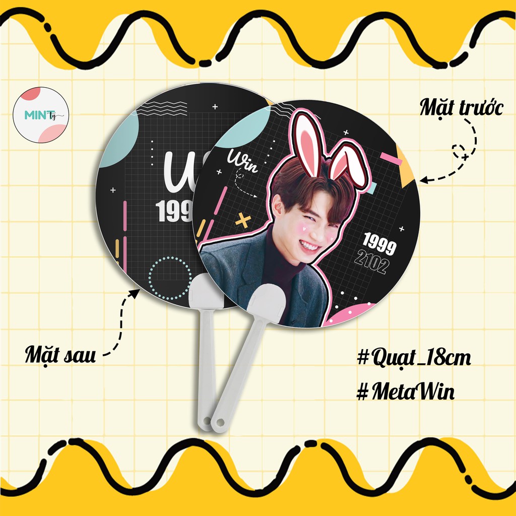 Quạt tròn BrightWin 18cm