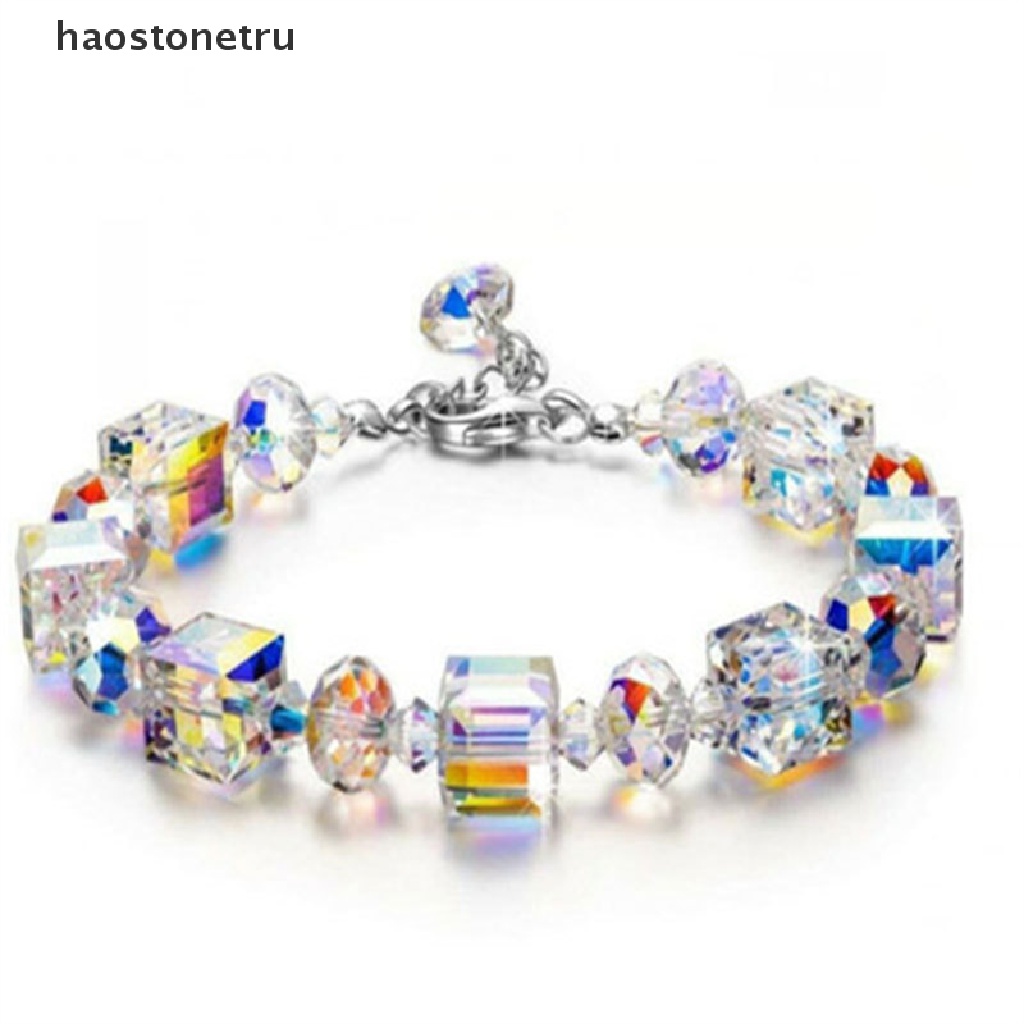 Ru Vòng Tay Chuỗi Hạt Pha Lê Hình Bướm Cá Tính Ngọt Ngào Cho Nữ n