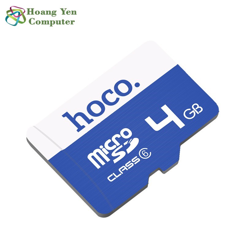 Thẻ Nhớ MICRO SD 4GB Hoco Class 6 15MB/S Chống Nước - BH 5 Năm | WebRaoVat - webraovat.net.vn